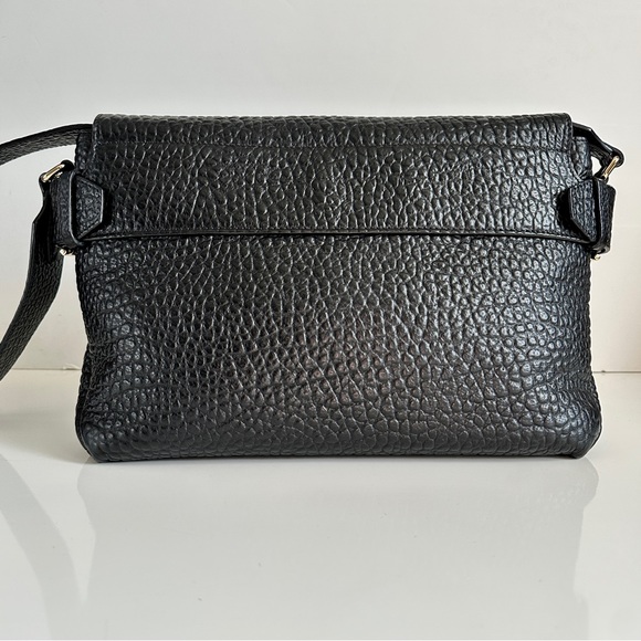 Authentic Burberry Lockford Medium Black Leather Shoulder Bag - Picture 3 of 10